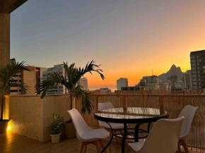 Penthouse with pool, gym & Sauna at Ipanema beach